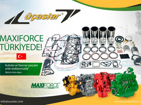 Maxi Force products are coming to Turkey and UCASLAR for the first time!